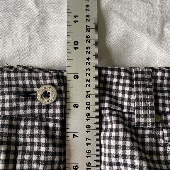 Abacus Women's Black + White Checkerboard Stretchy Golf Pants Size 8 - Picture 14 of 16